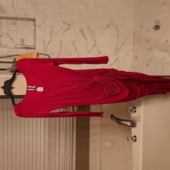 ❤️ Bodycon Red Dress - Picture 1 of 5